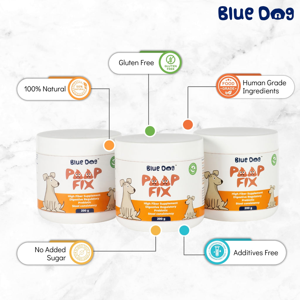 Prebiotic High Fiber Gut Health Supplement for Dogs