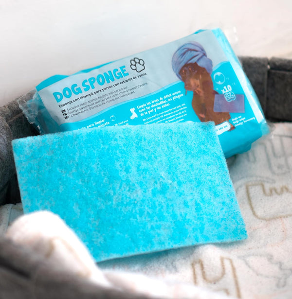 DogSponge Instant Bath & Paw Cleaning Sponge for Dogs (10 Sheets Inside)
