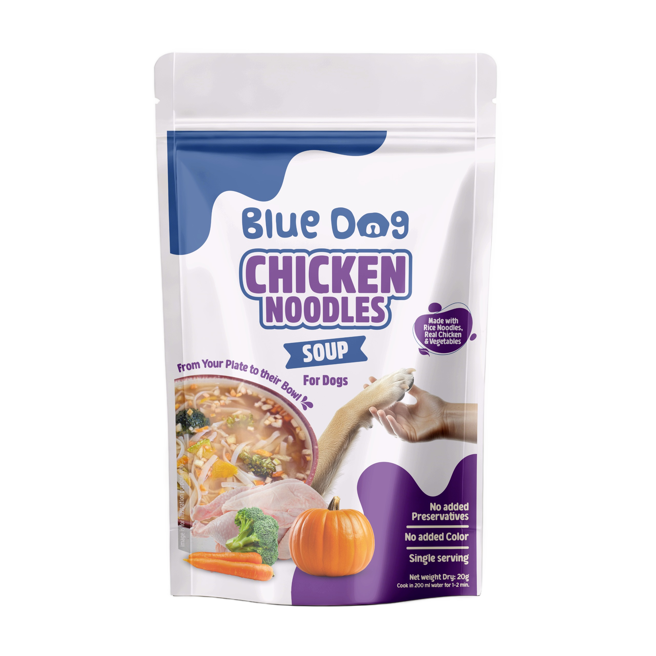 Chicken Noodles Instant Soup